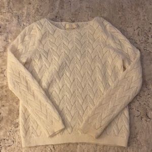 Sezane Sweater w/ Pearl Details - sz Sm